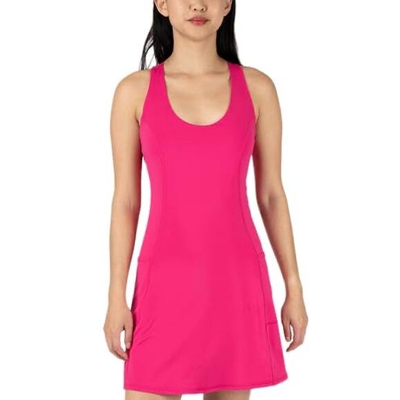 NWT 90 Degree By Reflex Airlux Courtside Utility Dress Large - Picture 1 of 9